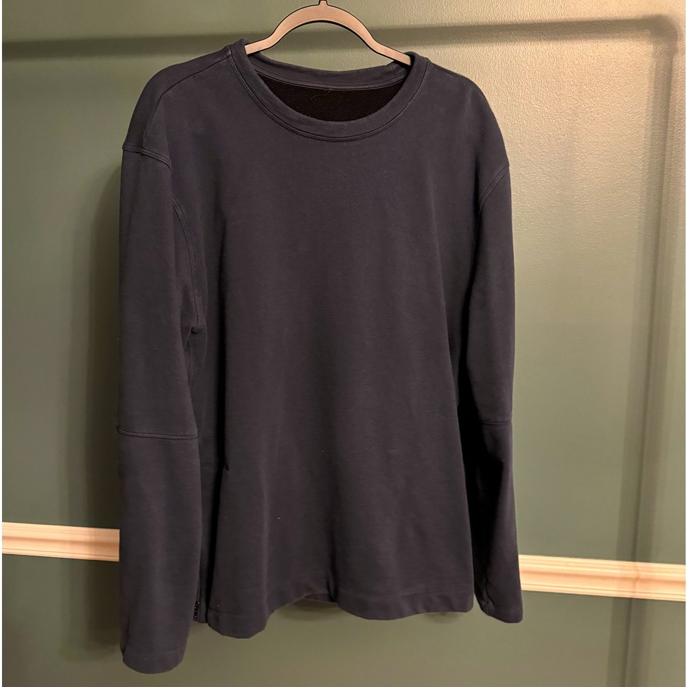 Lululemon men’s sweatshirt sweater size XL navy blue